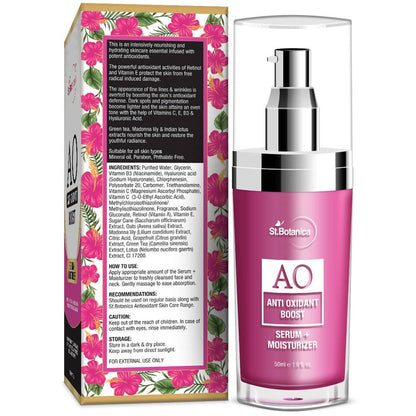 St.Botanica AO Anti Oxidant Boost Serum + Moisturiser