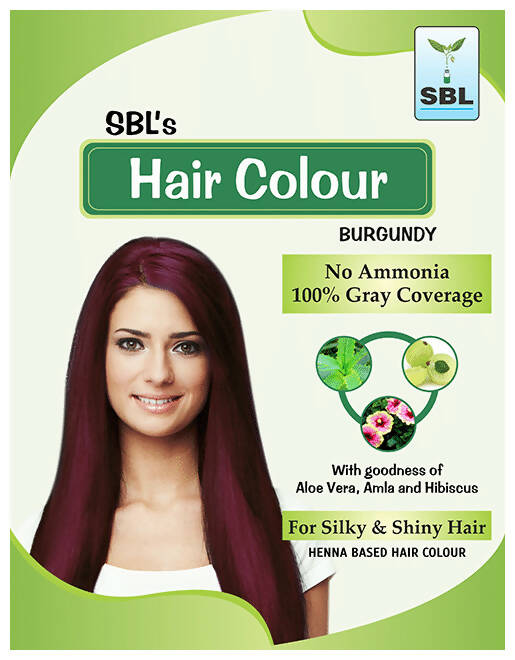 Buy SBL Hair Colour Burgundy from DrMediCart, Ship from India to USA