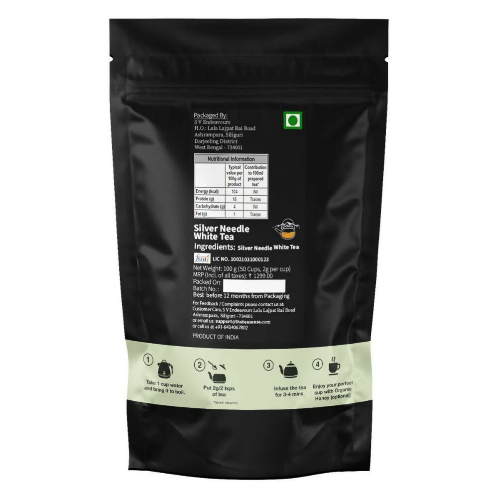 Tea Sense Silver Needle White Tea - Drmedicart