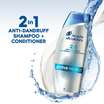 Head & Shoulders 2-in-1 Active Protect, Anti Dandruff Shampoo + Conditioner