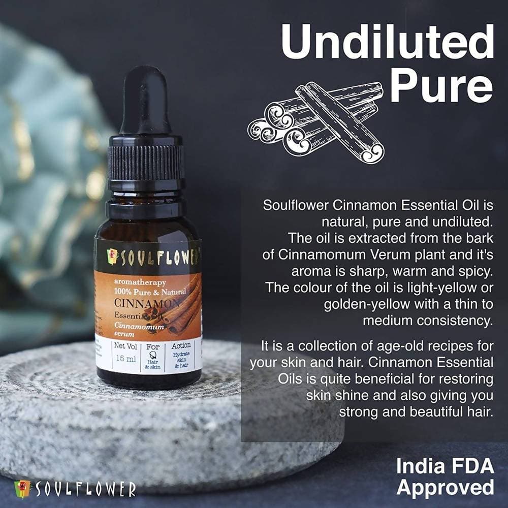 Soulflower Cinnamon Essential Oil