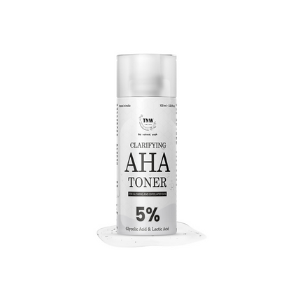 The Natural Wash Clarifying AHA Toner With 5% Glycolic & Lactic Acid - DrMediCart 
