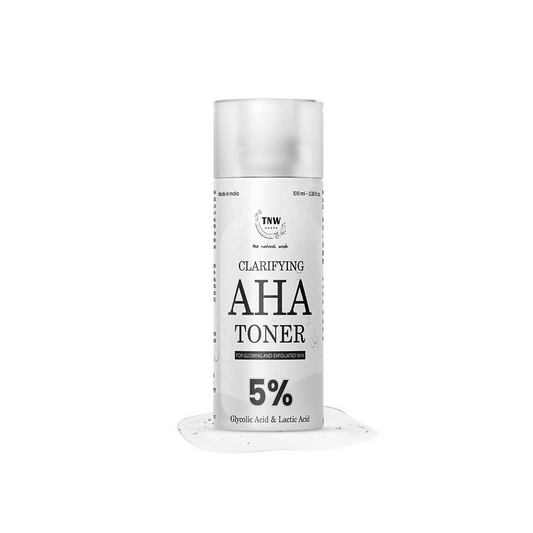 The Natural Wash Clarifying AHA Toner With 5% Glycolic & Lactic Acid - DrMediCart 