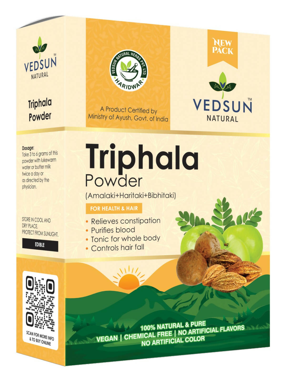 Vedsun Naturals Triphala Powder