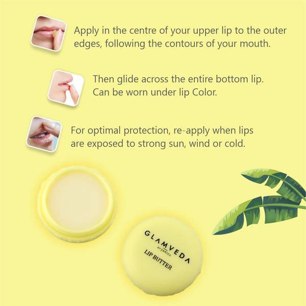 Glamveda Banana Lip Balm