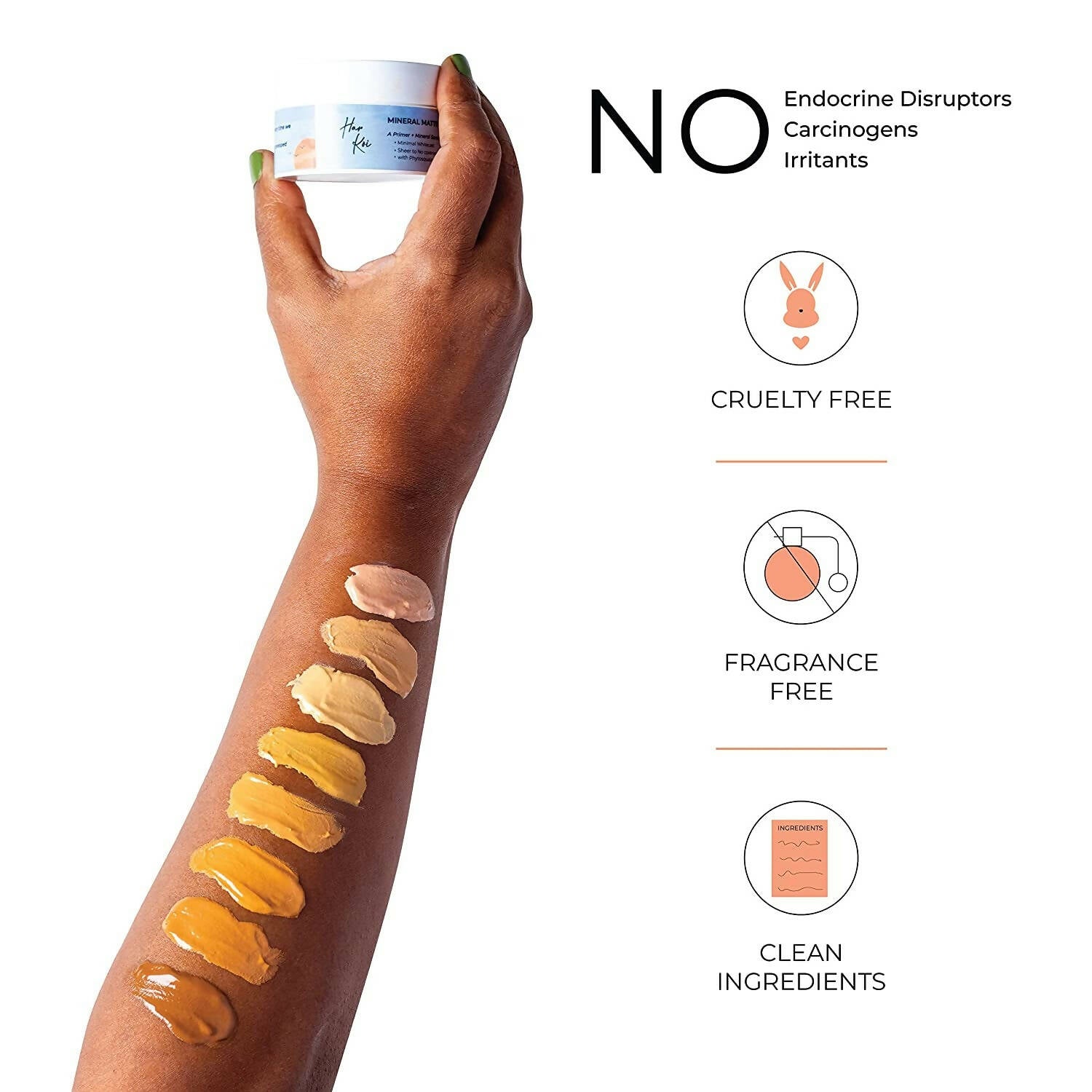 The Harkoi Mineral Matte Sunscreen - SPF 35 - Shade #6 - Drmedicart