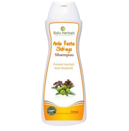 Buy Balu Herbals Amla Reeta Shikaya Shampoo from DrMediCart, Ship from India to USA
