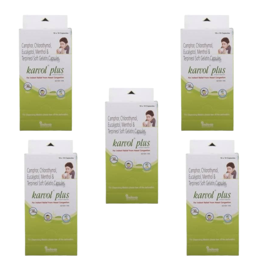 Indoco Remedies Karvol Plus Capsule