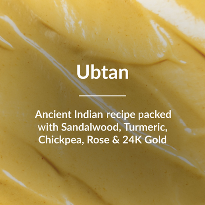 Lotus Botanicals Ubtan De-Tan Radiance Face ScrubInfused with 24K Gold For Gentle Exfoliation