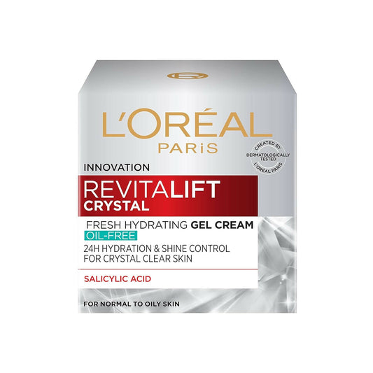 Buy L'Oreal Paris Revitalift Crystal Fresh Hydrating Gel Cream from DrMediCart, Ship from India to USA