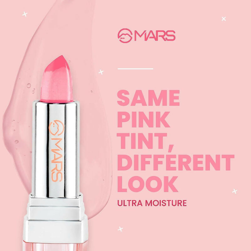 MARS Cosmetics Color Changing Hydratint Lip Balm With Pink Tint - Yellow