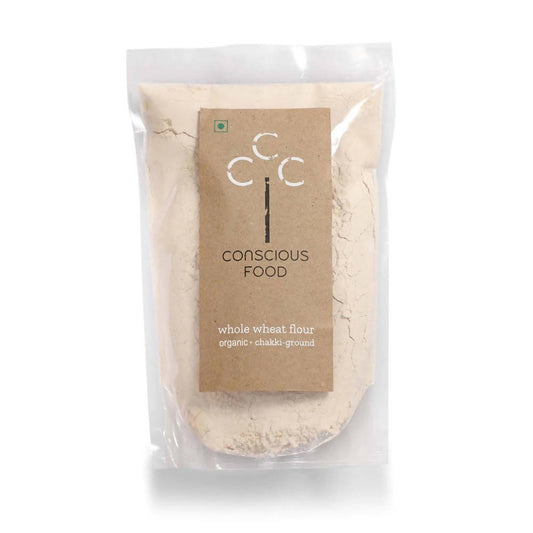 Buy Conscious Food Wheat Flour Gehu Atta from DrMediCart, Ship from India to USA