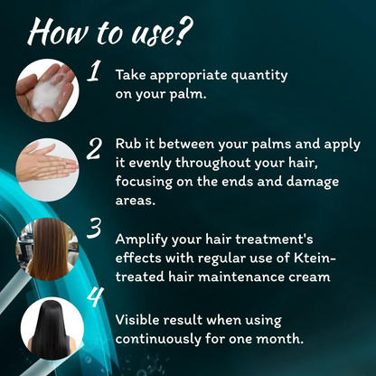 Ktein 100% Plant Based Treated Hair Maintenance Cream Natural