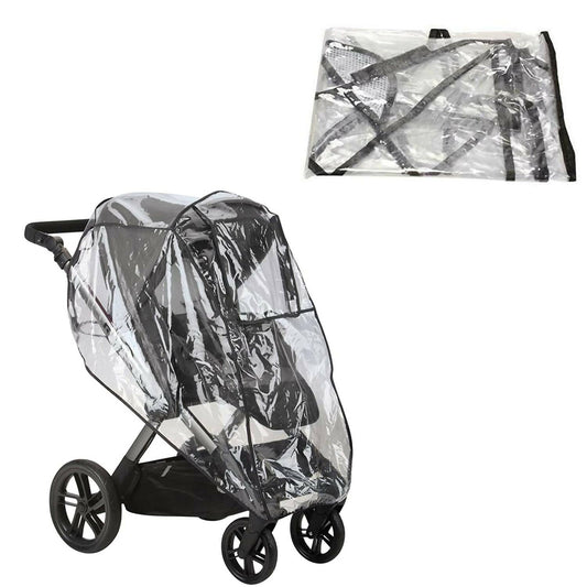 Buy Safe-O-Kid Waterproof Transparent Rain Cum Shield Cover for Baby Pram & Strollers from DrMediCart, Ship from India to USA