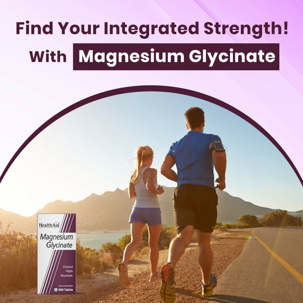 HealthAid Magnesium Glycinate with Zinc Tablets