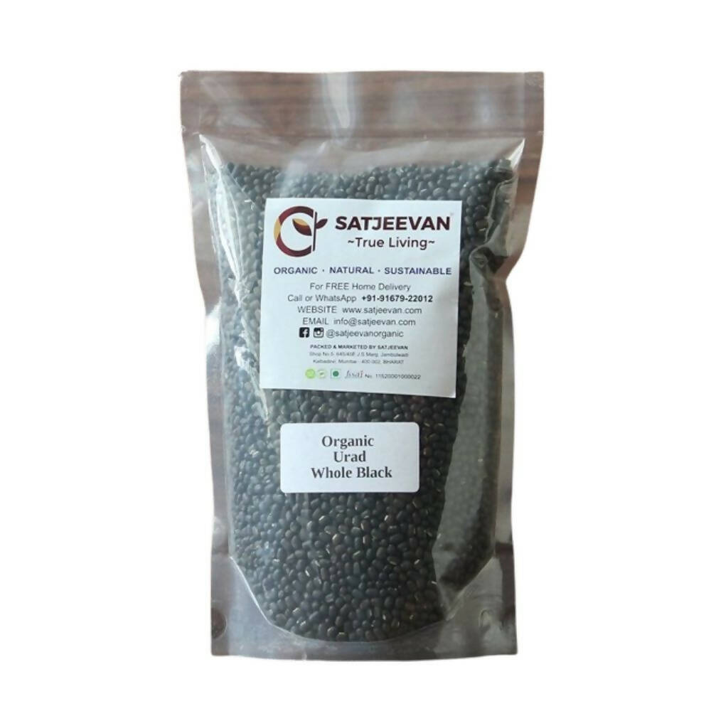 Buy Satjeevan Organic Urad Whole Black from DrMediCart, Ship from India to USA