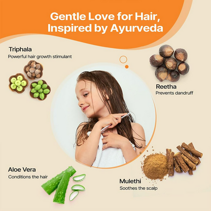 Herby Angel Kids Shampoo Gentle Hair Cleanser