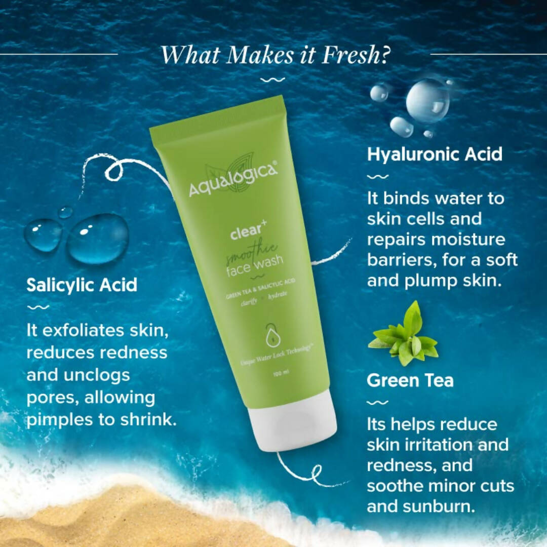 aqualogica clear smoothie face wash buy in usa