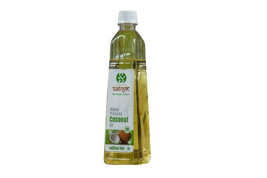 Buy Siddhagiri's Satvyk Organic Wood Pressed Coconut Oil from DrMediCart