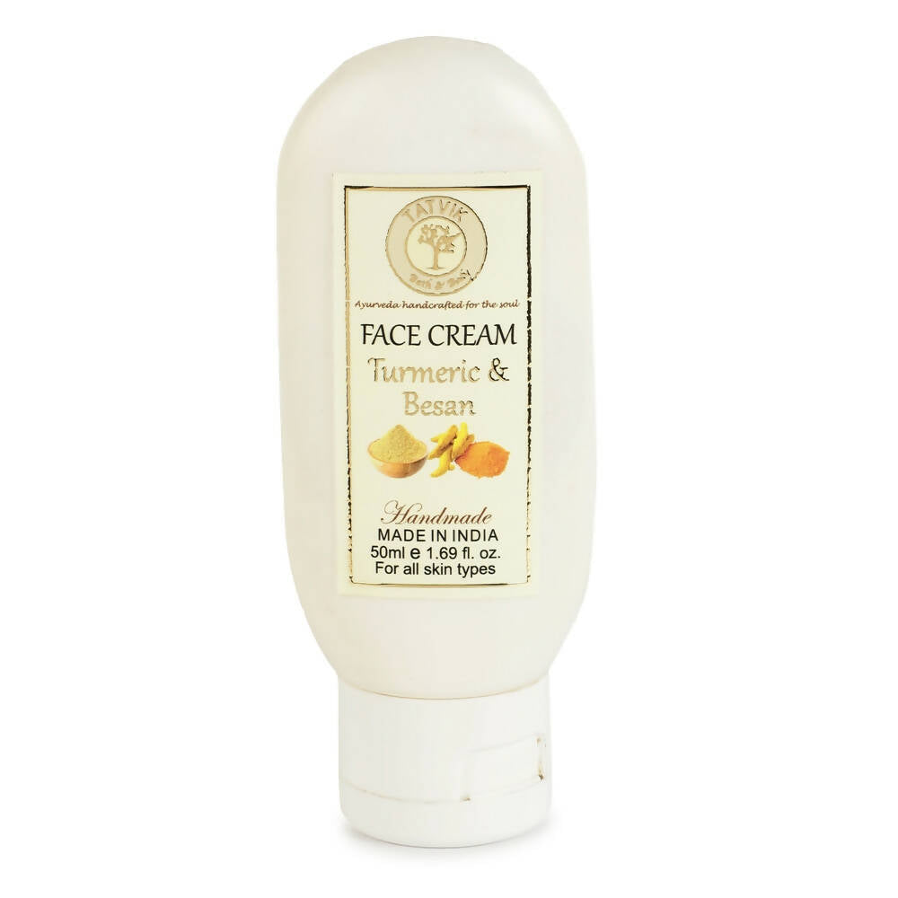 Buy Tatvik Ayurveda Turmeric & Besan Face Cream from DrMediCart, Ship from India to USA