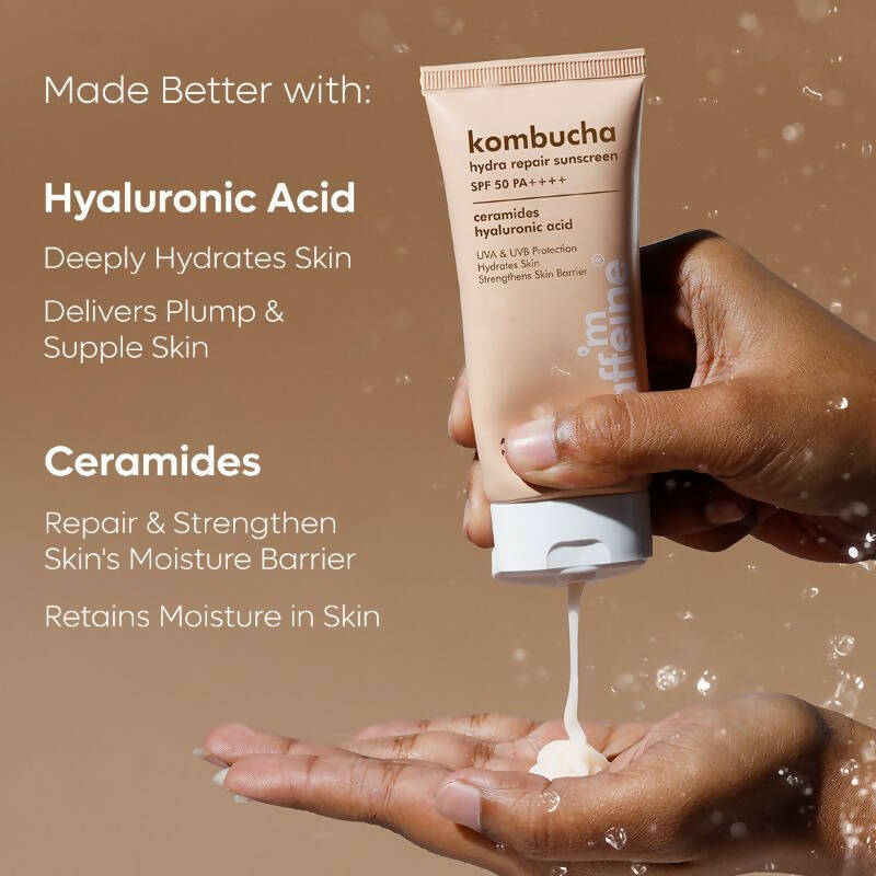 mCaffeine Kombucha Hydra Repair Sunscreen SPF50 PA++++