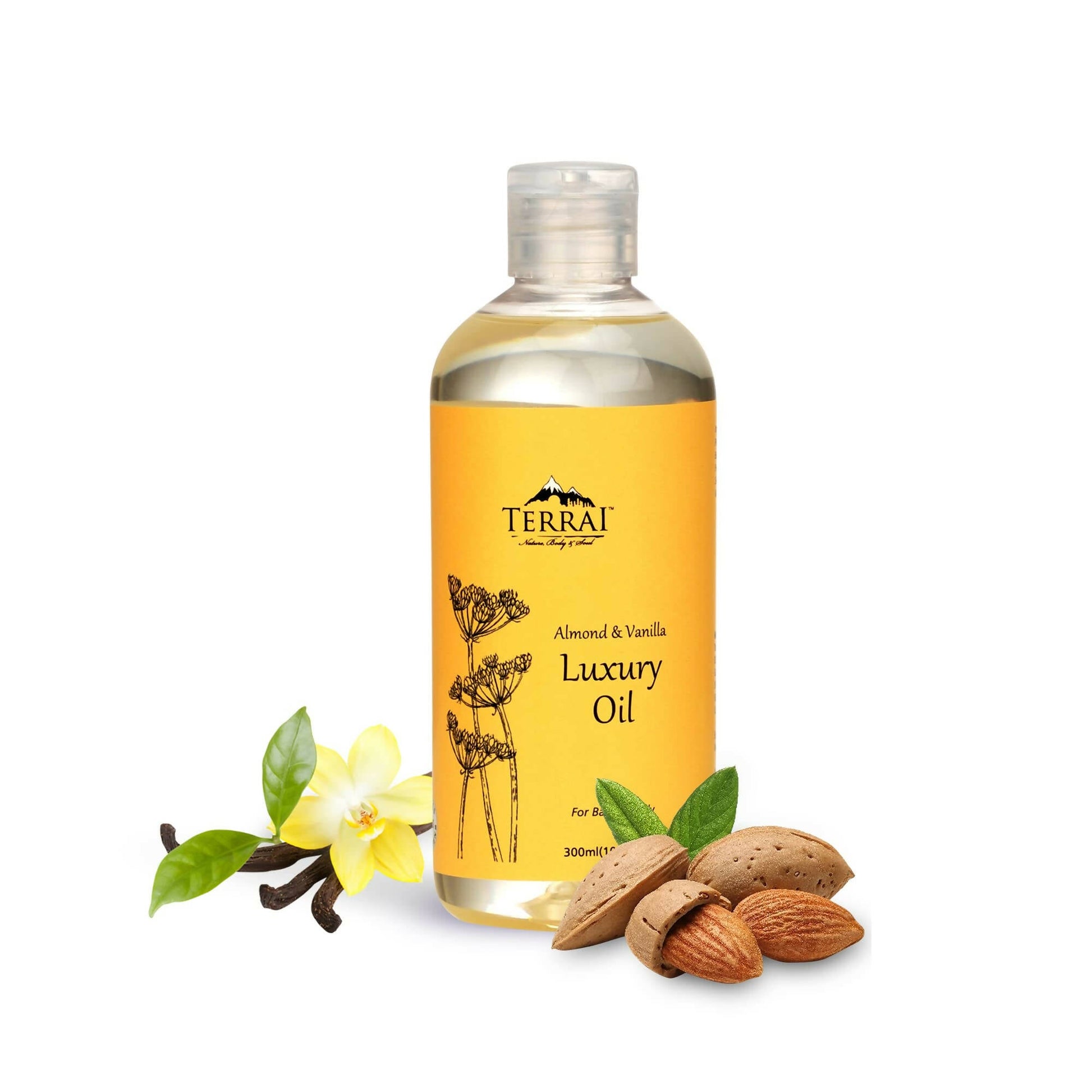 Terrai Almond & Vanilla Luxury Body Oil