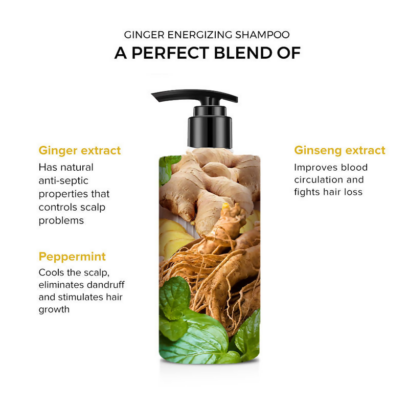 De Fabulous Ginger Energizing Shampoo