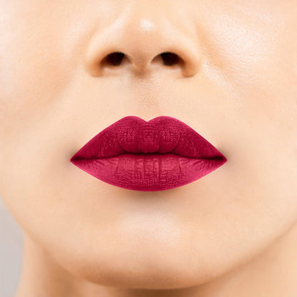 Lotus Make-Up Ecostay Matte Lip Lacquer - Rose Bloom (4 Gm) - DrMediCart