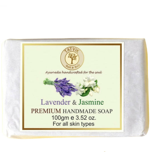 Buy Tatvik Ayurveda Lavender & Jasmine Soap from DrMediCart, Ship from India to USA