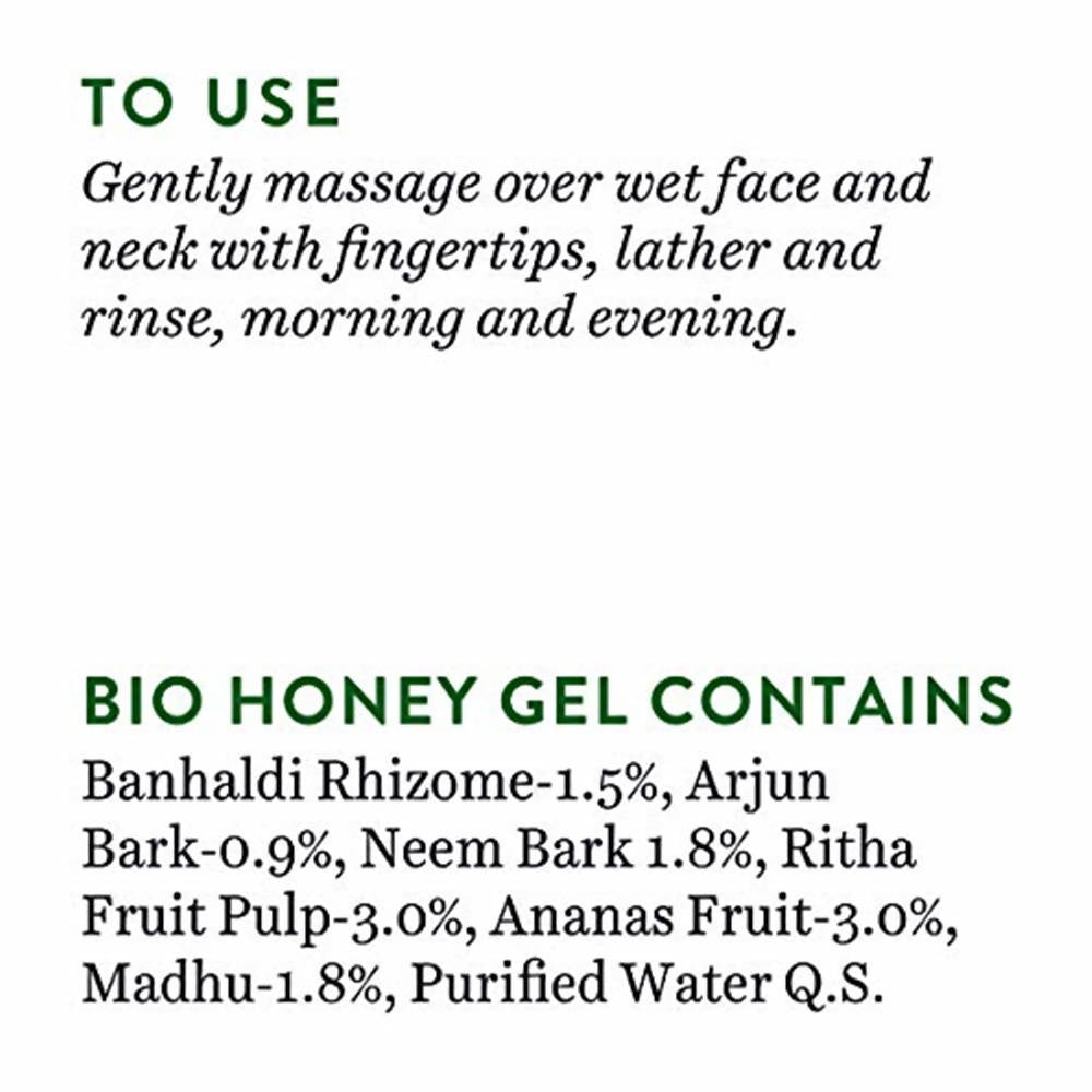 Biotique Advanced Organics Honey Gel Refreshing Foaming Face Cleanser - DrMediCart