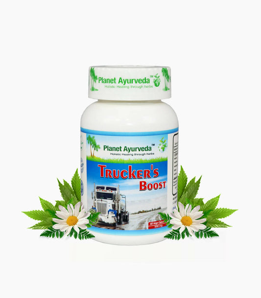 Planet Ayurveda Trucker's Boost Capsules