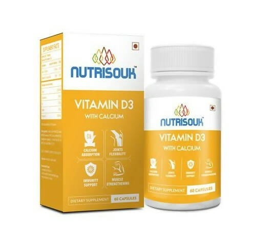 Nutrisouk Vitamin D3 Capsules