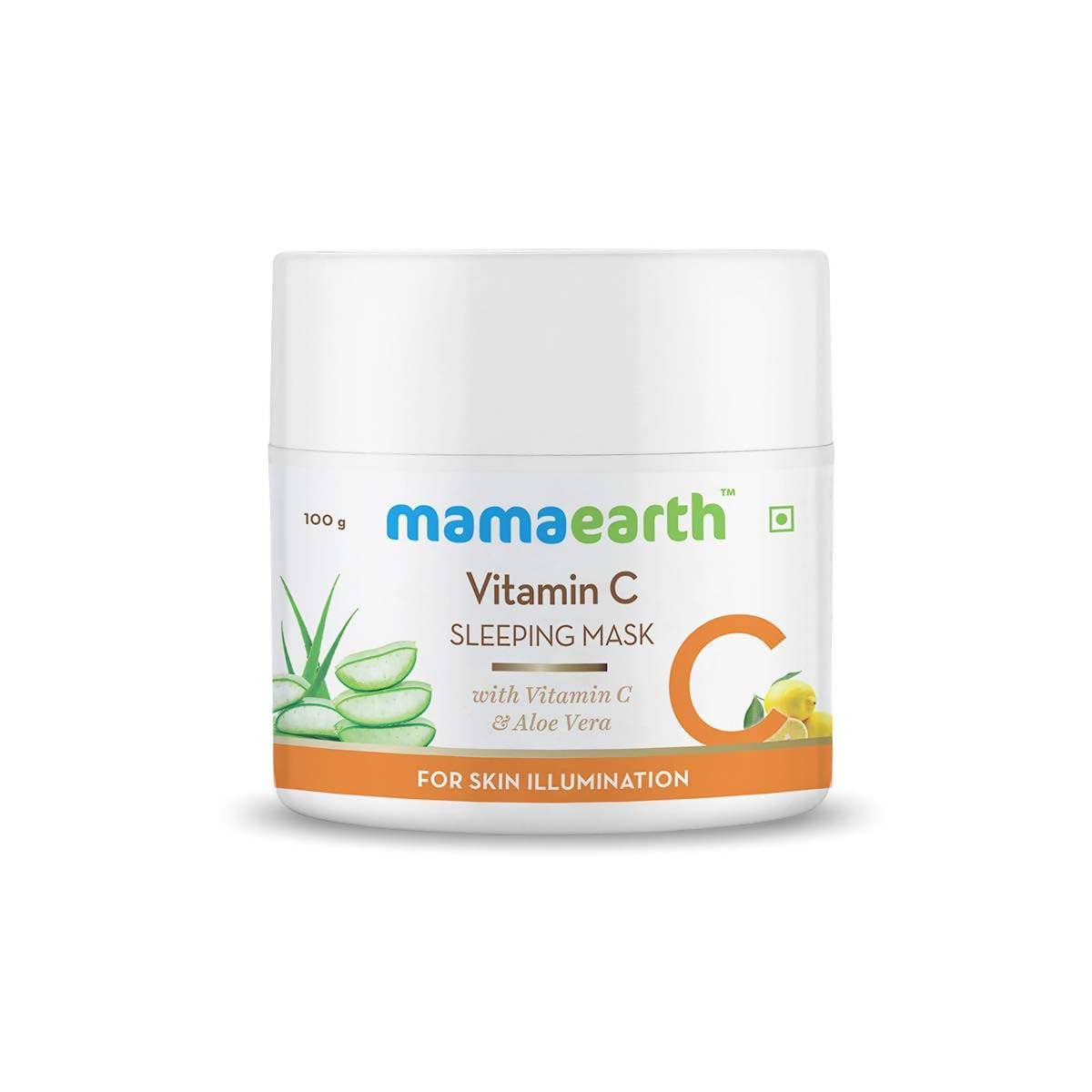 Buy Mamaearth Vitamin C Sleeping Mask with Aloe Vera for Skin Illumination from DrMediCart, Ship from India to USA