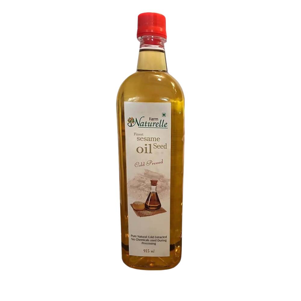 Buy Farm Naturelle Cold Pressed Virgin Sesame Seed Oil from DrMediCart, Ship from India to USA