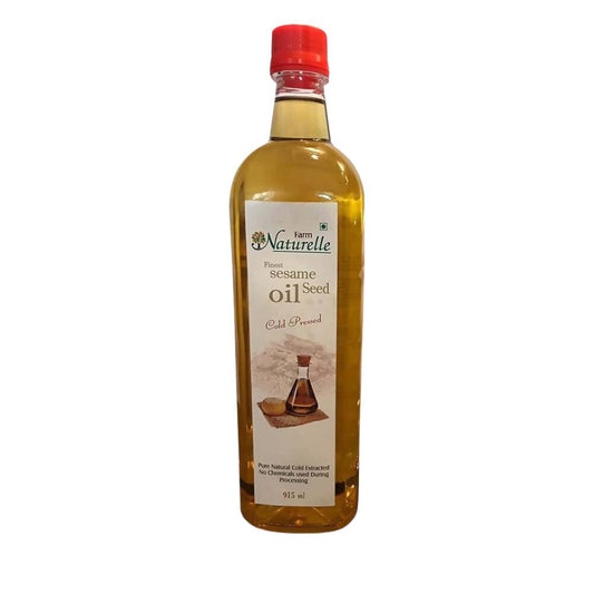 Buy Farm Naturelle Cold Pressed Virgin Sesame Seed Oil from DrMediCart, Ship from India to USA