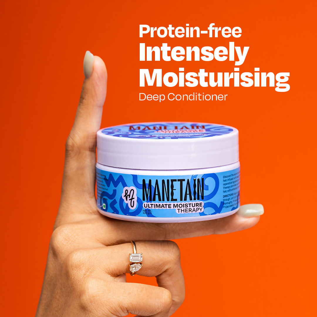 Manetain Ultimate Moisture Therapy - Deep Conditioning For Dry Frizzy &Thirsty Hair