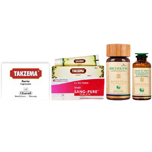 Buy Biogetica Freedom Kit With Skin-h Dry Eczemease Formula from DrMediCart, Ship from India to USA