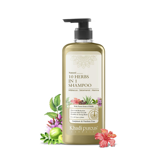 Khadi Pureus Herbals Shreekesha 10 Herbs in 1 Shampoo