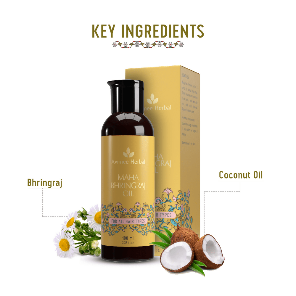 Avimee Herbal Mahabhringraj Oil