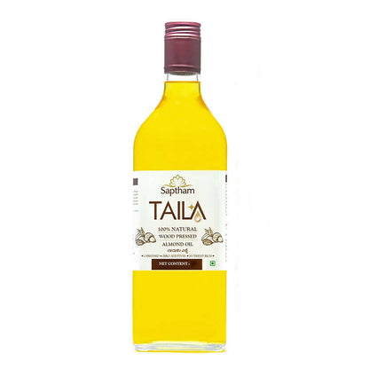 Saptham Taila 100% Wood Pressed Almond Oil