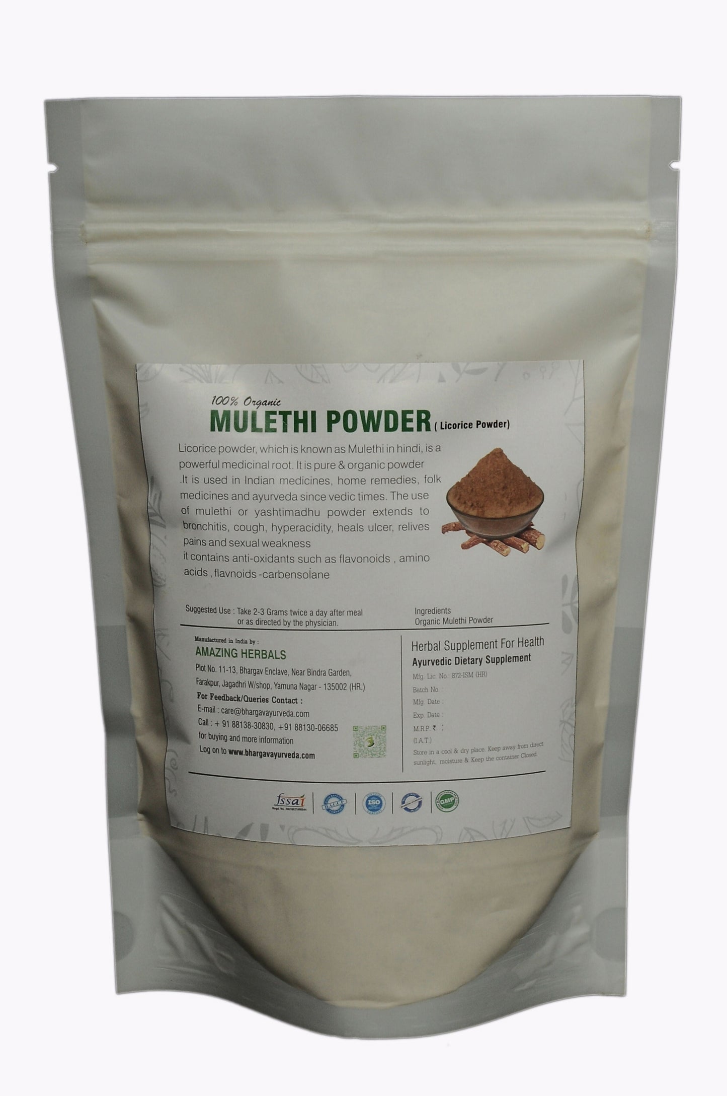 Dr.Bhargav’s Mulethi Powder