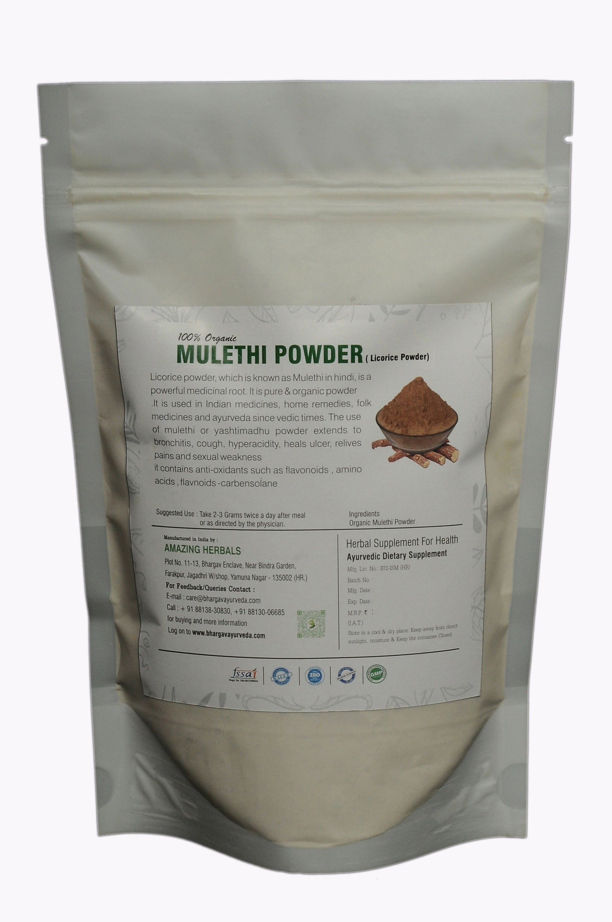 Dr.Bhargav’s Mulethi Powder