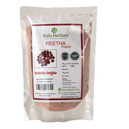 Balu Herbals Reetha (Kumkudu) Powder