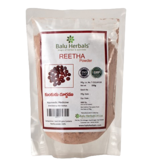 Balu Herbals Reetha (Kumkudu) Powder