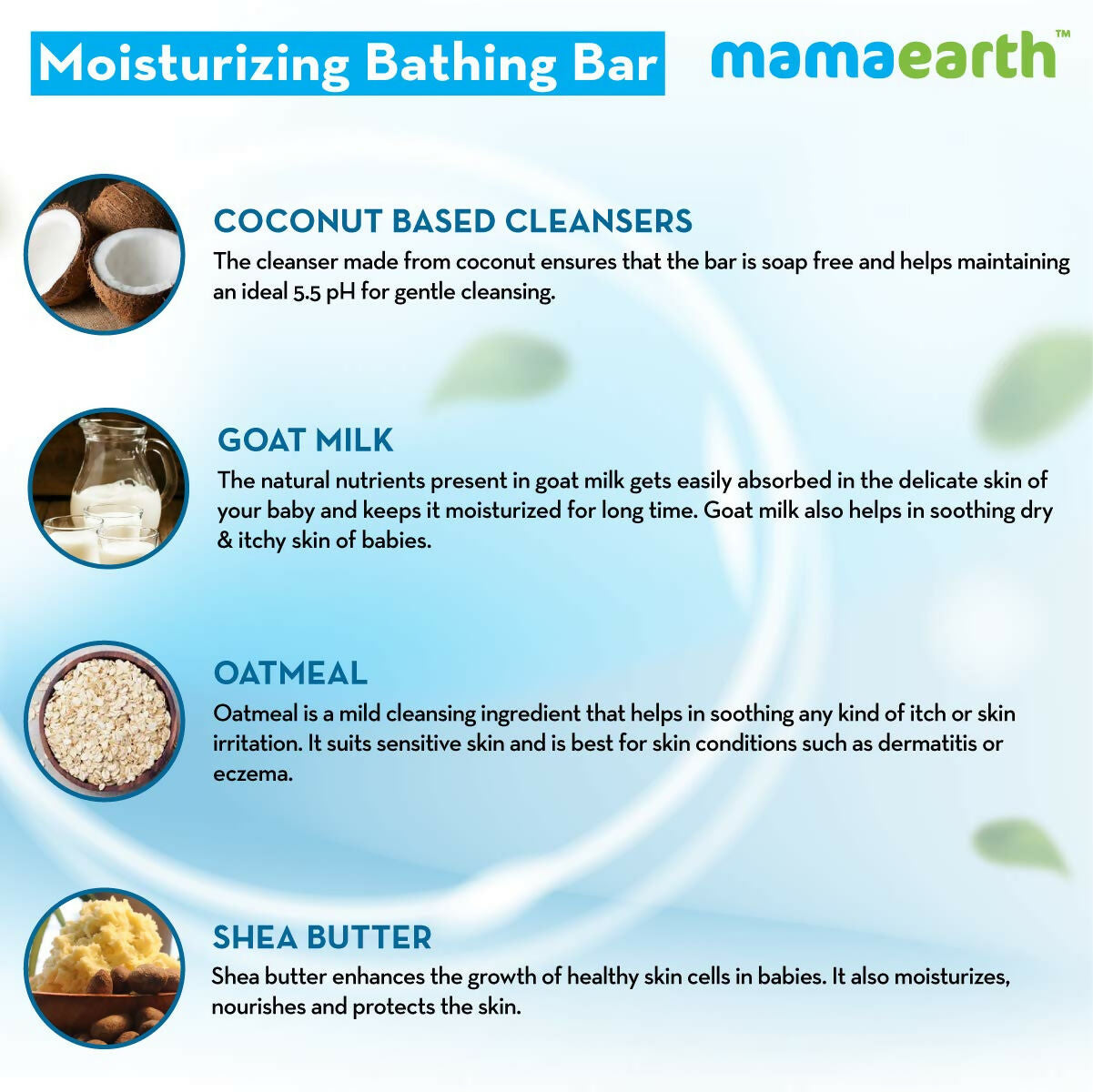 Mamaearth Moisturizing Baby Bathing Soap Bar & Natural Berry Blast Kids Toothpaste