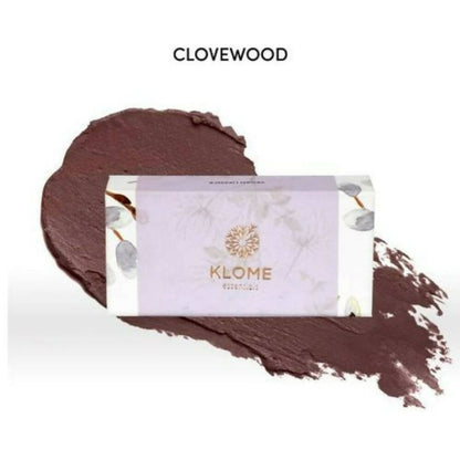 Klome Essentials Vegan Matte Lipstick-Clovewood (Nude Brown)