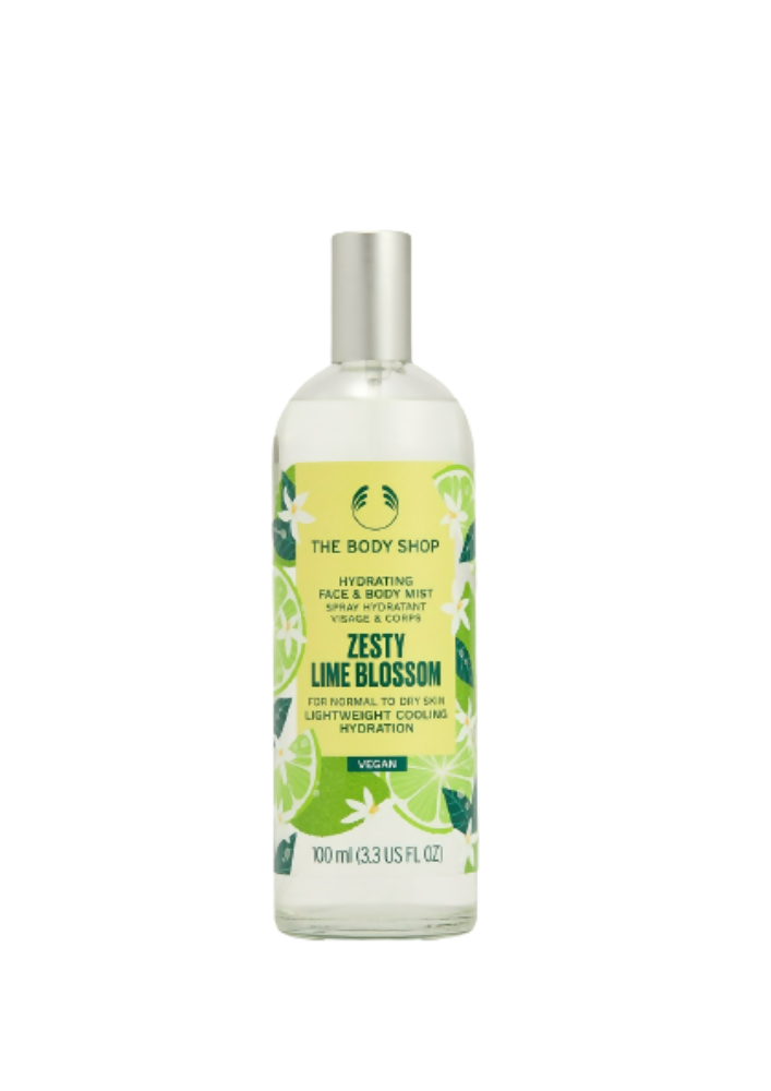 The Body Shop Zesty Lime Blossom Hydrating Face & Body Mist - DrMediCart 