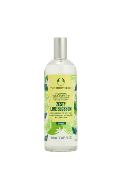 The Body Shop Zesty Lime Blossom Hydrating Face & Body Mist - DrMediCart 