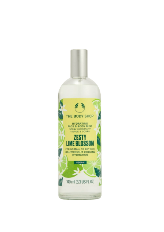 The Body Shop Zesty Lime Blossom Hydrating Face & Body Mist - DrMediCart 