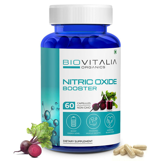 Biovitalia Organics Nitric Oxide Capsule L-Arginine